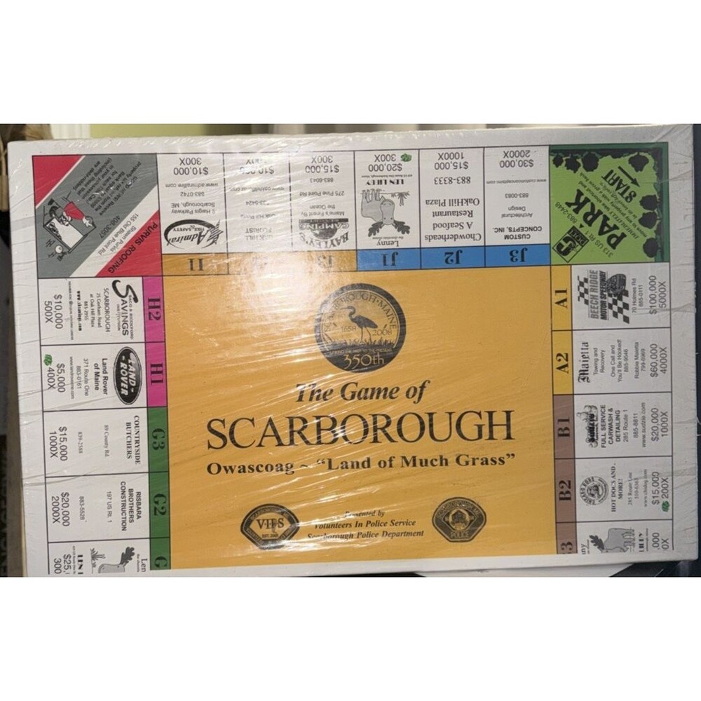 The Game Of SCARBOROUGH Owascoag "Land Of Much Grass" Sealed